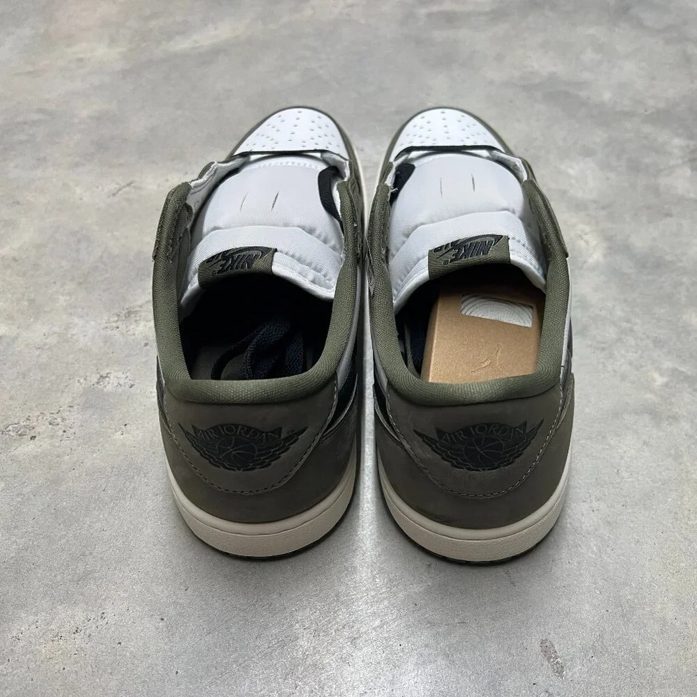 Nike Air Jordan 1 Low OG Medium Olive Men’s HQ6998-200 - New